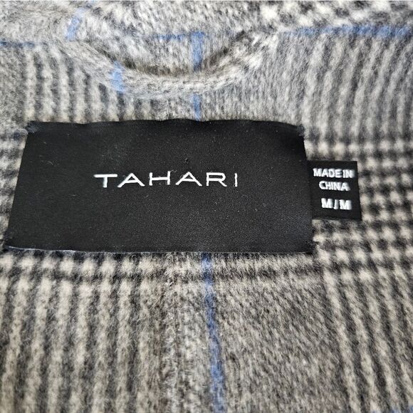 Stylish Gray Wrap Coat - Picture 11 of 12